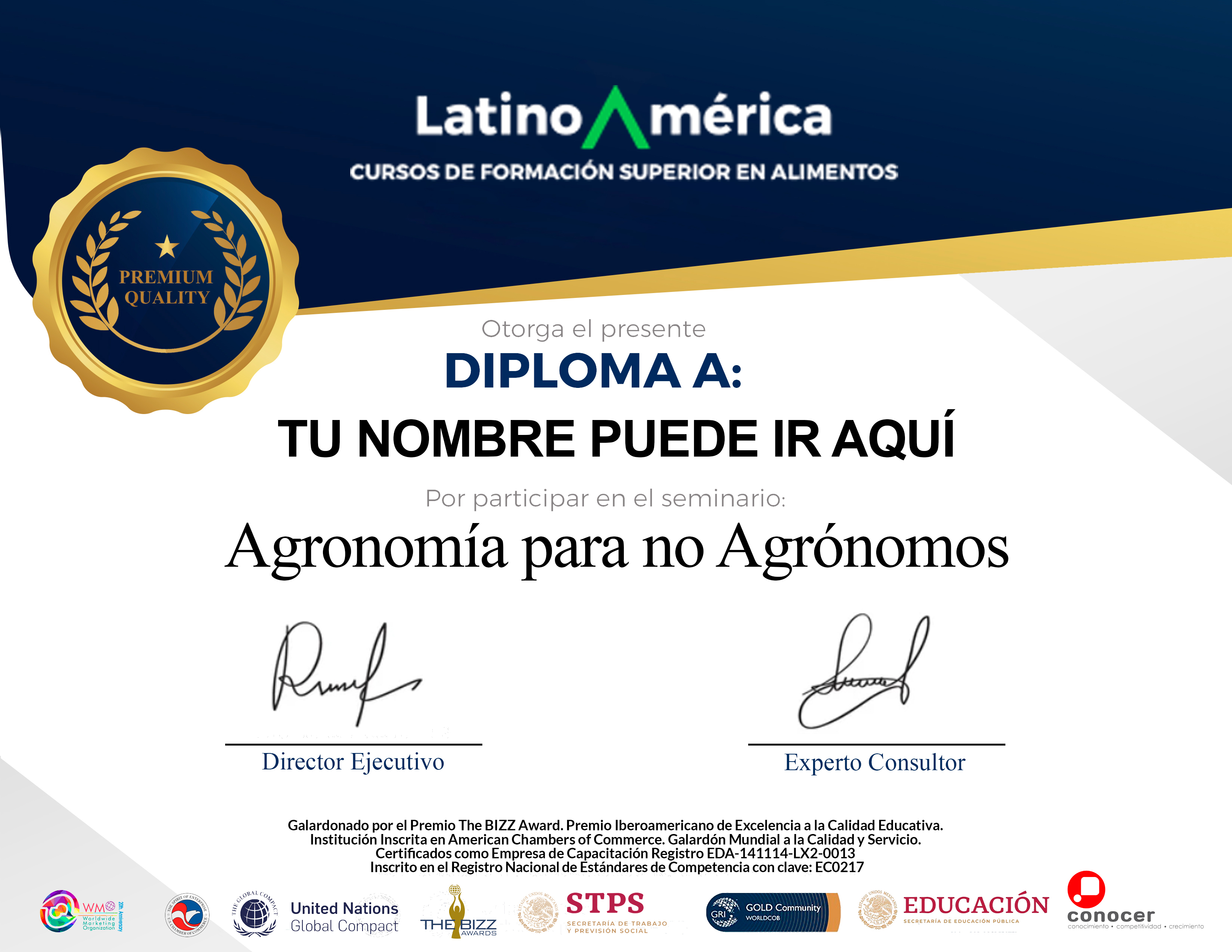 Diploma Agronomía
