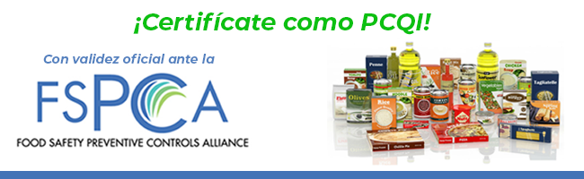 Certificación Oficial FSPCA