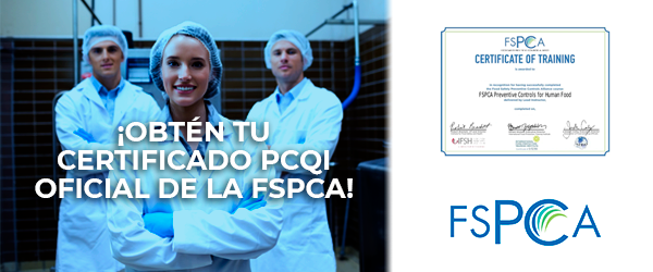 Certificación FSPCA