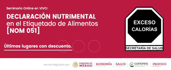 Declaración Nutrimental en el Etiquetado