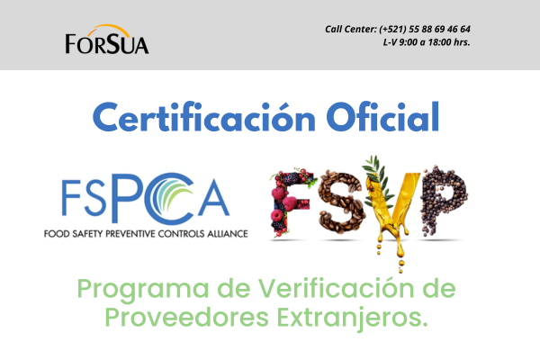 Certificación FSVP