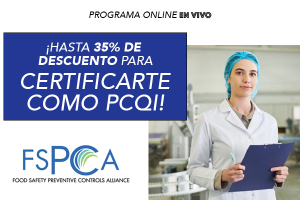 Certificación FSPCA